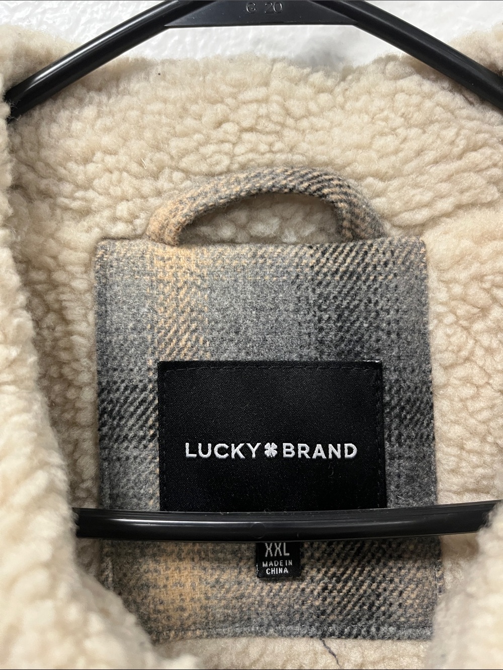 Lucky Brand Blue and Tan Heavy Duty Faux Fur lined Jacket
#1169 - Picture 2 of 3